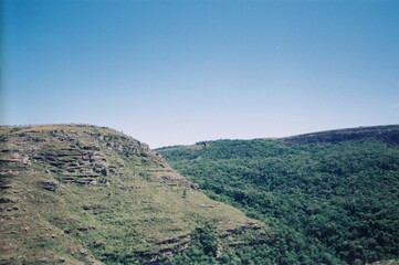 Naklejka premium Mountains - film photography