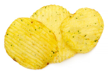 potato chips with onion
