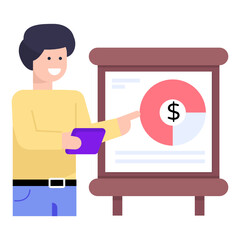 
A beautiful design vector of business presentation 

