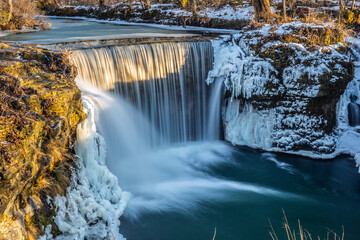 Cedar Cliff Falls in Cedarville Ohio 