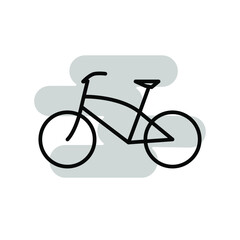 Illustration Vector graphic of  Bicycle icon template