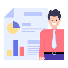 
Strategic planning in flat vector design 

