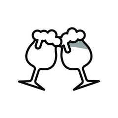 Illustration Vector graphic of  Beer icon template