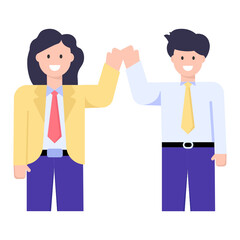 
Download this amazing flat icon of staff, premium offer 

