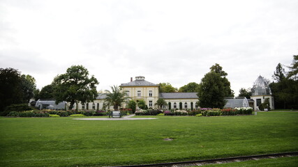 Das alte Palmenhaus im Frankfurter Palmengarten