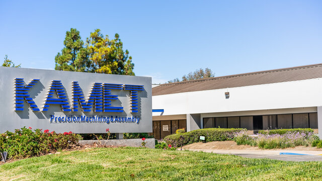Sep 24, 2020 Milpitas / CA / USA - KAMET headquarters in Silicon Valley; KAMET provides precision machining, engineering, assembly and supply chain management services for various industries