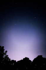 Fototapeta na wymiar Night Sky - Long Exposure