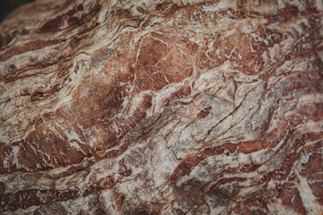 abstract stone texture three color, white and burgundy and brown