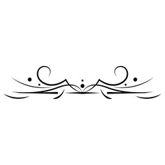 Retro vintage decorative frame. Arabesque. Floral pattern - Vector