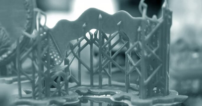 Stereolithography 3D printer, technology of liquid