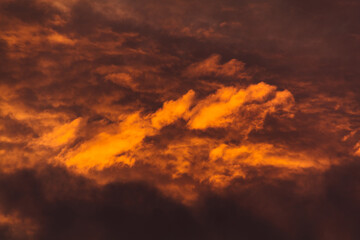 Atardecer.