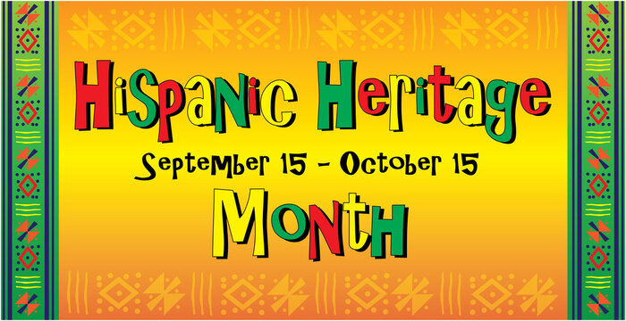 Hispanic Heritage Month Background