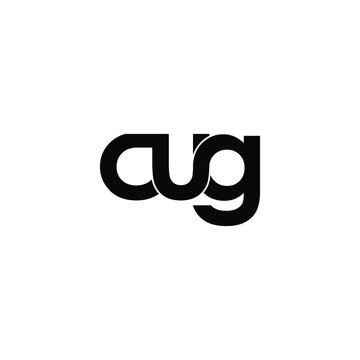cug letter original monogram logo design
