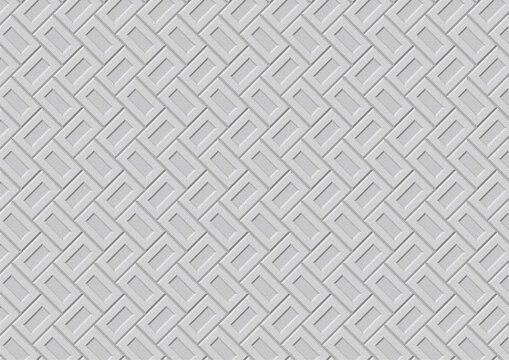 コンクリートブロックの壁　擁壁の壁紙
