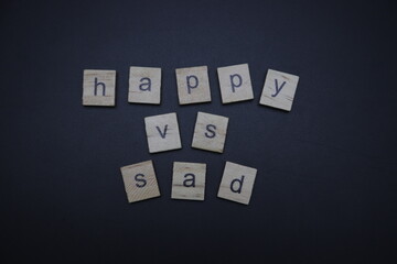happy vs sad