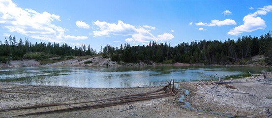 The amazing natural beauty of Yellowstone National Park.