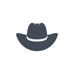 Hat logo design vector illustration, Creative Hat logo design concept template, symbols icons