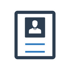 Resume / document Icon