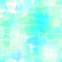 Seamless pastel tie dye swirl graphic motif pattern for print. High quality illustration. Faux cloudy random hippie culture delicate soft funky artistic digitally rendered bright vibrant dye design.