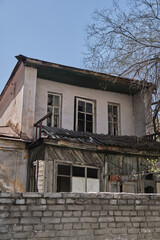 old house in the city