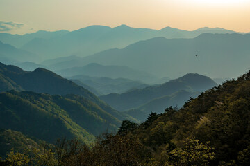 Mountain ride to Mount Fuji in Japan