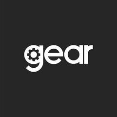 Gear Logo Design Template Vector Illustration