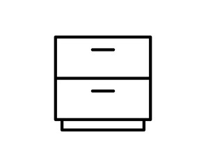 Cabinet line icon