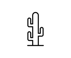 Flat line icon