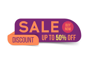 Sale banner, Buy Now tag, Discount modern poster