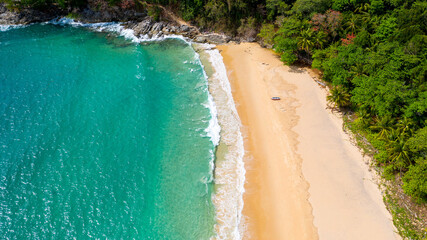 Laem Singh Beach in Phuket, Thailand