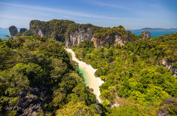 Koh Hong island in Krabi, Thailand