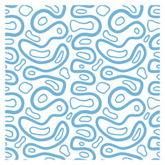 Abstract seamless pattern with waves or noise waves. Image for a poster or cover. Figure for textiles. Design for backdrops with sea, rivers or water texture.