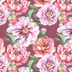 Gardinen seamless floral pattern © OLGA