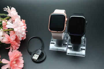 smart watches with a usb charging cable