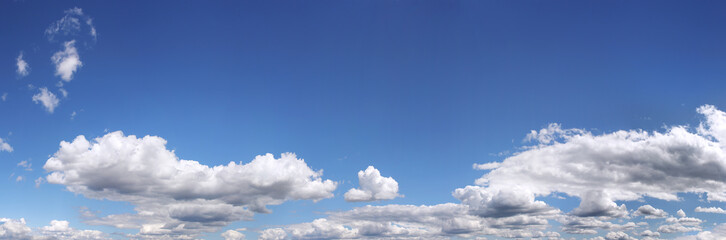 Clouds in the sky as pattern background