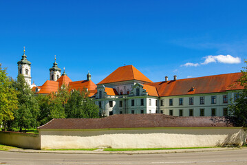 Obraz premium Benedictine Abbey and Basilica St. Alexander and Theodor, Ottobeuren, Germany