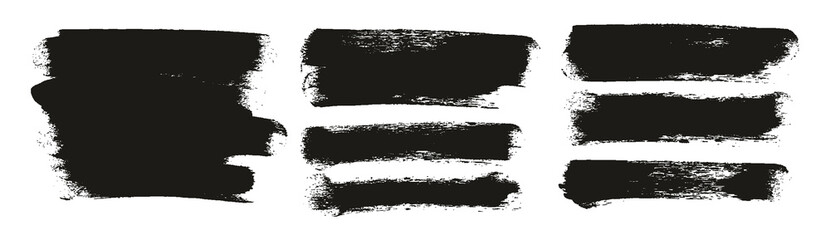 Round Sponge Thick Artist Brush Long Background High Detail Abstract Vector Background Extra Set 