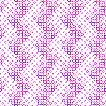 Abstract ring pattern background - geometrical vector graphic design