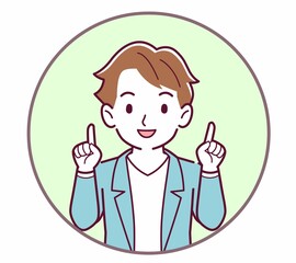 人のリアクションセット