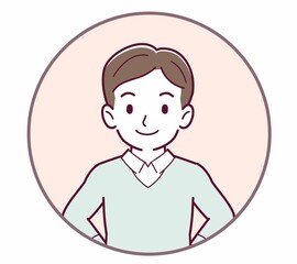 Obraz premium 人物のアイコン