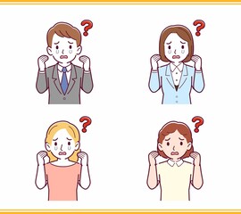 人のリアクションセット