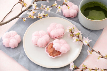 桜最中
