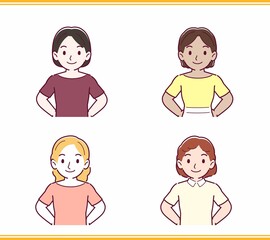 人のリアクションセット