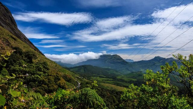 Eravikulam national park in the Munnar region of Kerala famous for  Nilgiri Tahr.
