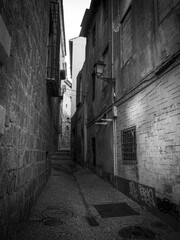 Obraz premium narrow street in the town