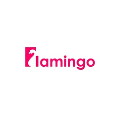 Flamingo Logo Template. Vector Animal Logo Illustration