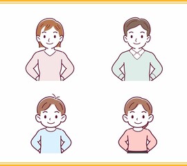 人のリアクションセット