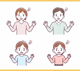 人のリアクションセット