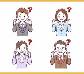 人のリアクションセット