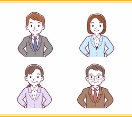 人のリアクションセット